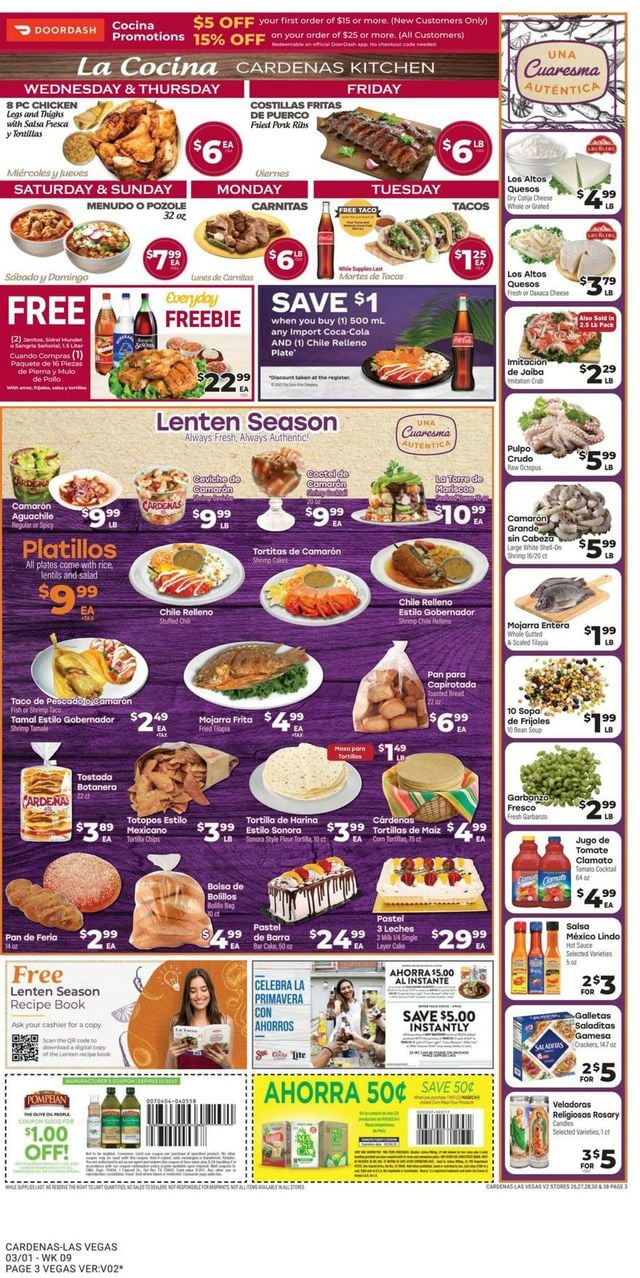 Cardenas Ad from 03/01/2023