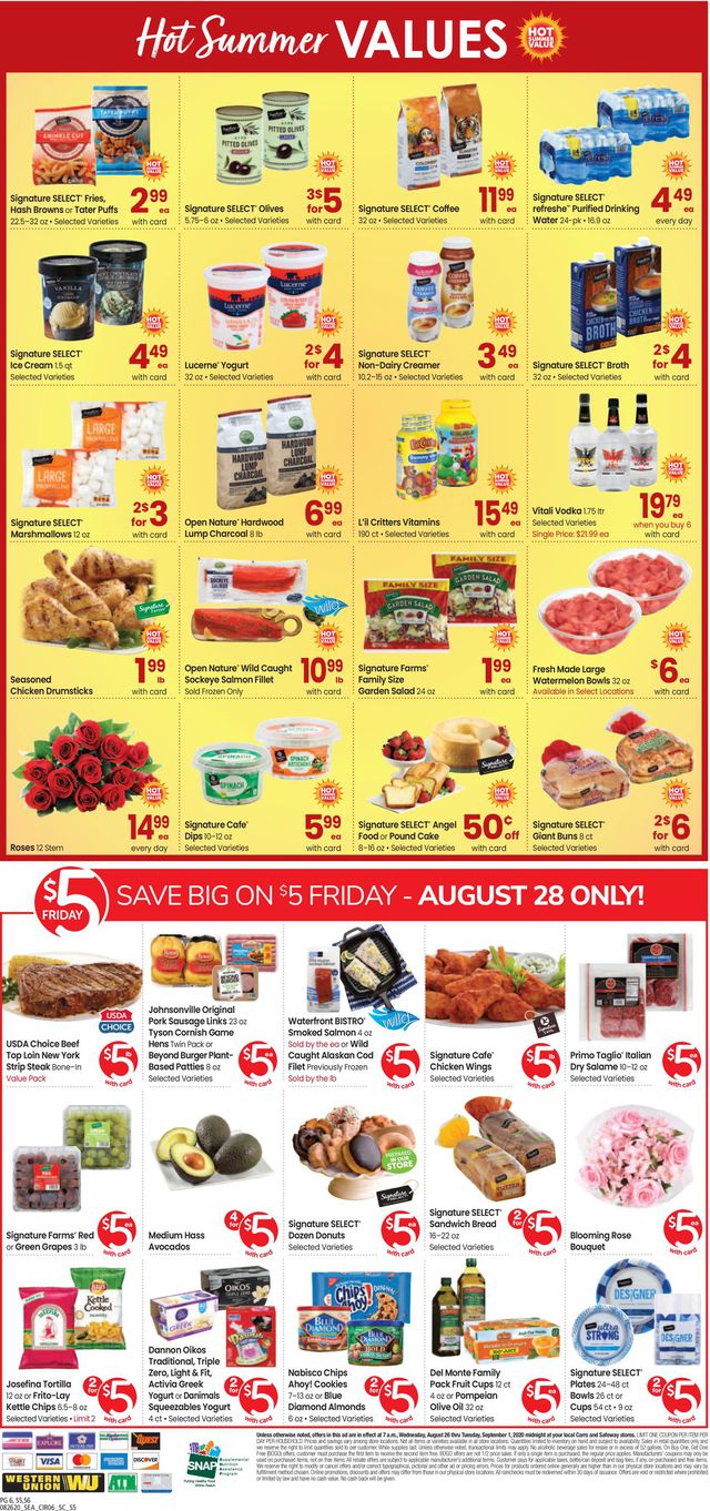Carrs Ad from 08/26/2020