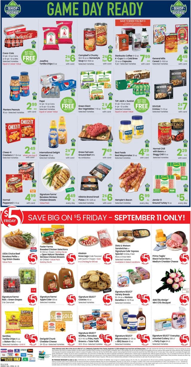 Carrs Ad from 09/09/2020