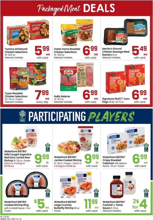 Carrs Ad from 09/28/2020