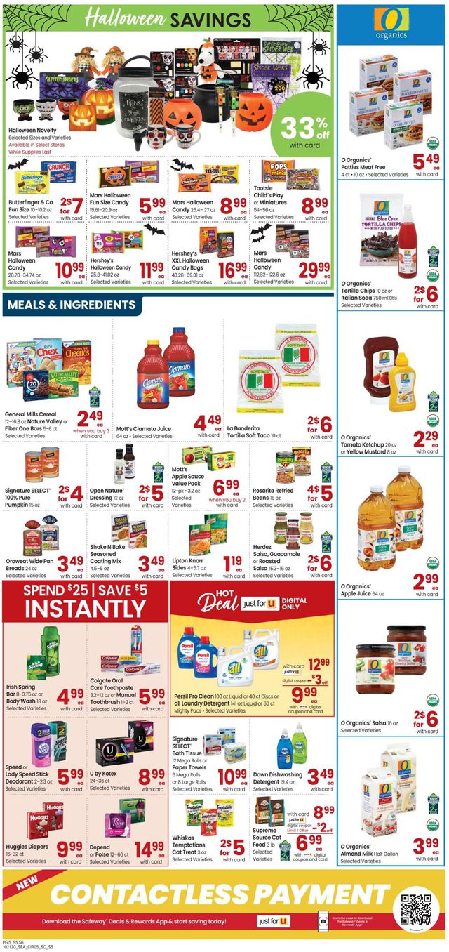 Carrs Ad from 10/18/2020
