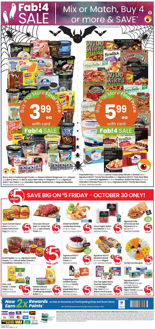 Carrs Ad from 10/28/2020