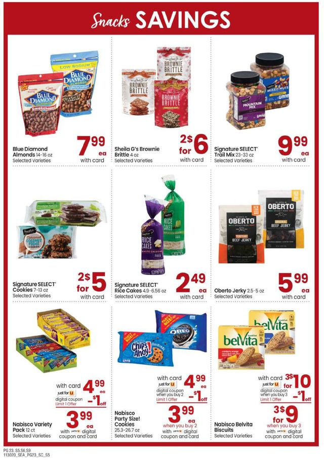 Carrs Ad from 11/30/2020