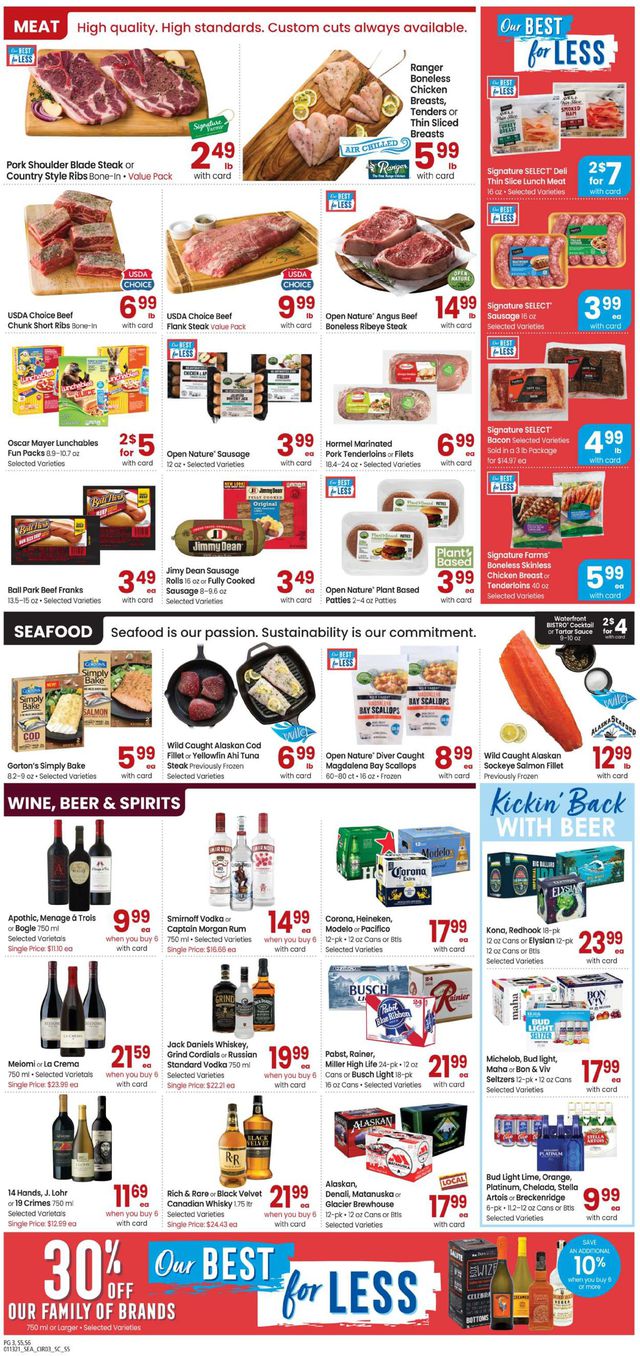 Carrs Ad from 01/13/2021