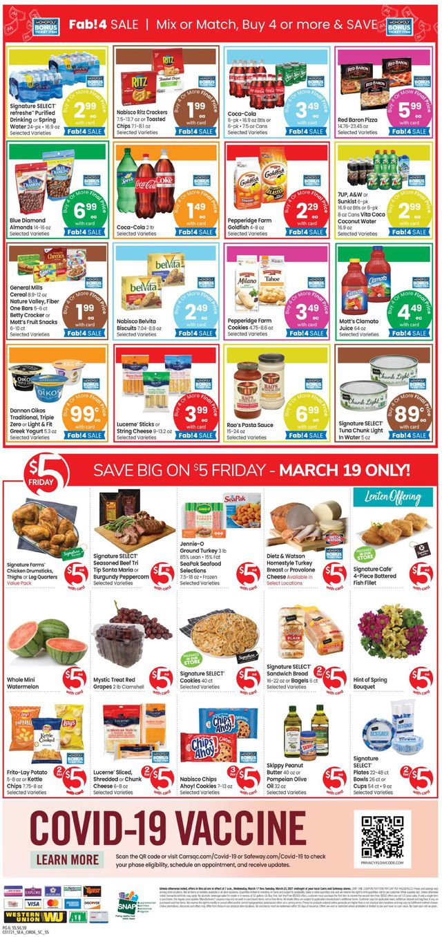 Carrs Ad from 03/17/2021