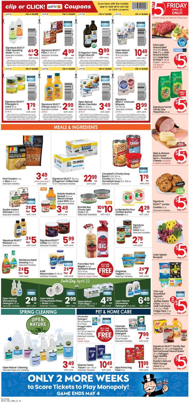Carrs Ad from 04/21/2021