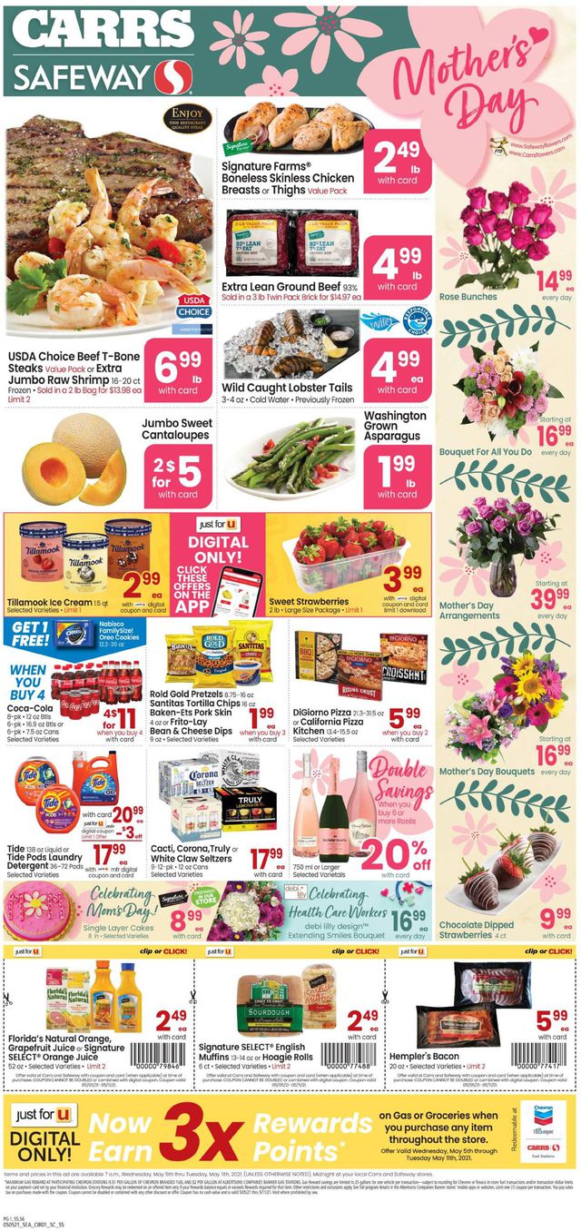 Carrs Ad from 05/05/2021