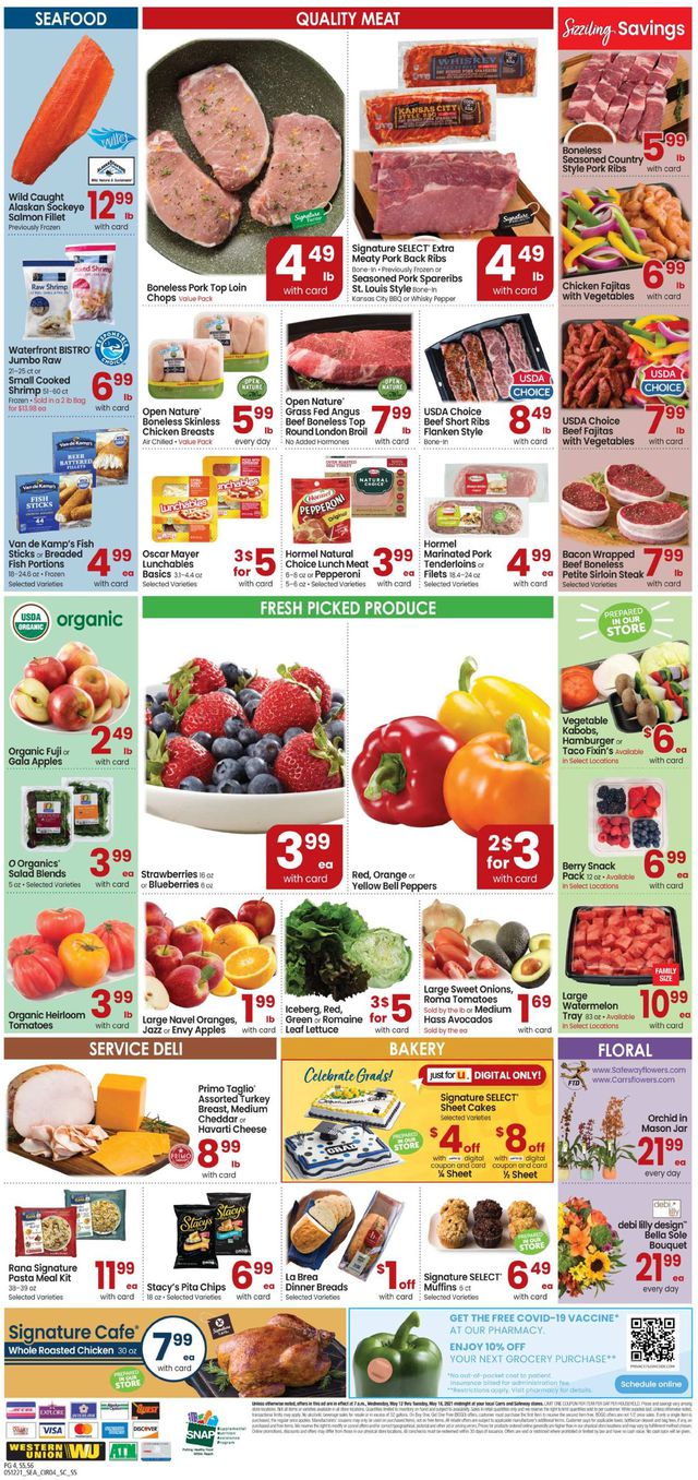 Carrs Ad from 05/12/2021