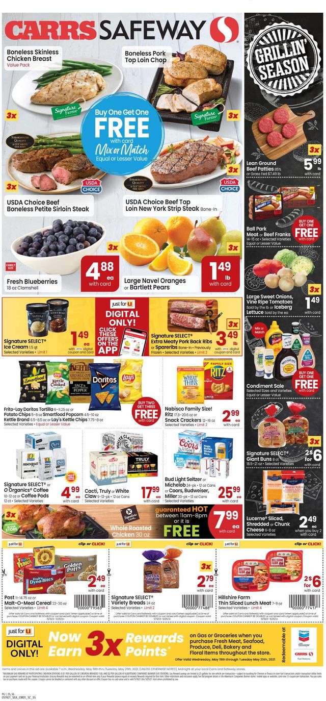 Carrs Ad from 05/19/2021