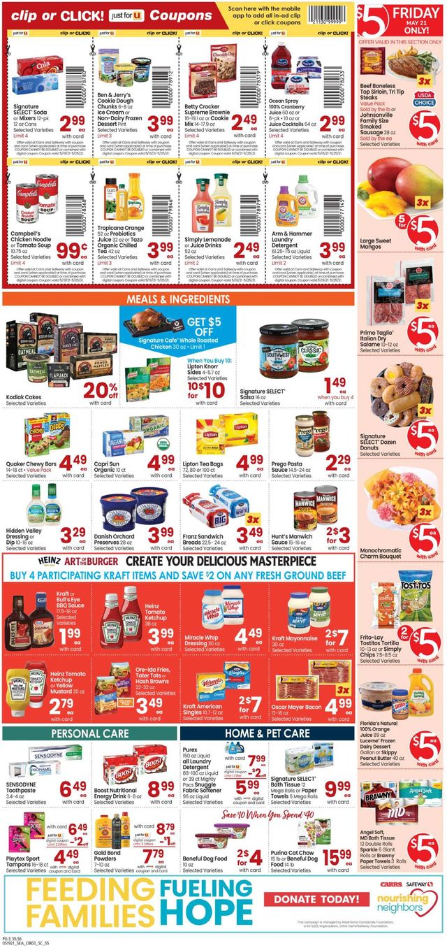Carrs Ad from 05/19/2021
