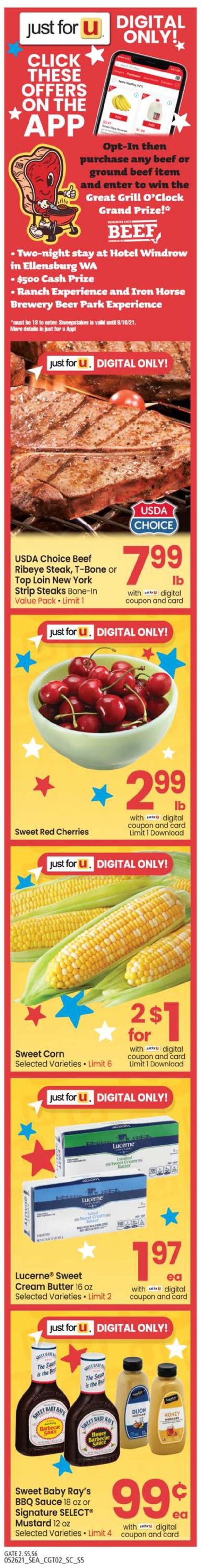 Carrs Ad from 05/26/2021
