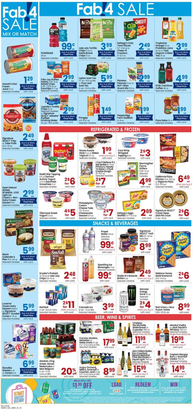 Carrs Ad from 06/30/2021