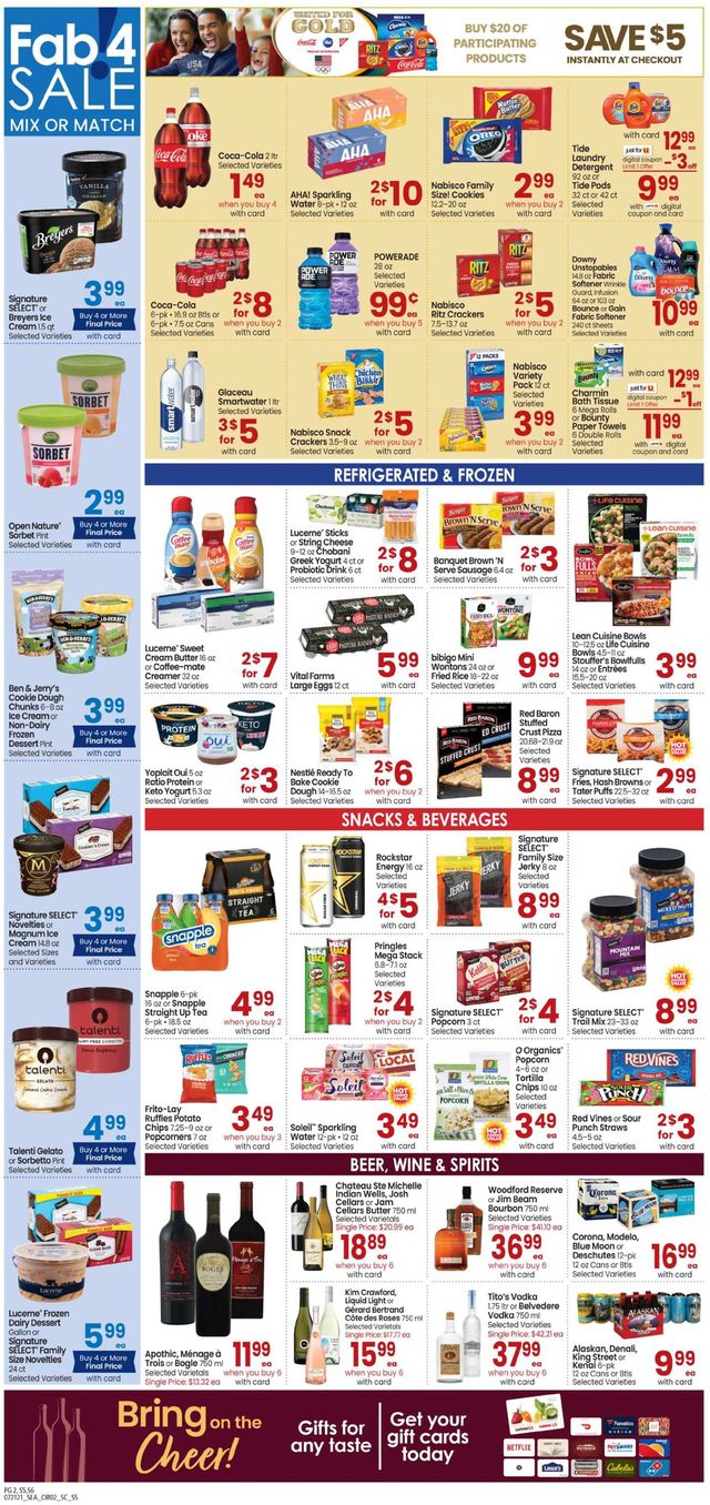 Carrs Ad from 07/21/2021