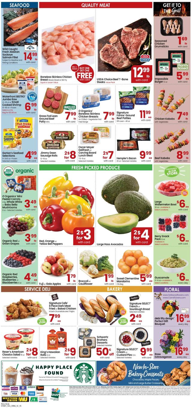 Carrs Ad from 07/28/2021