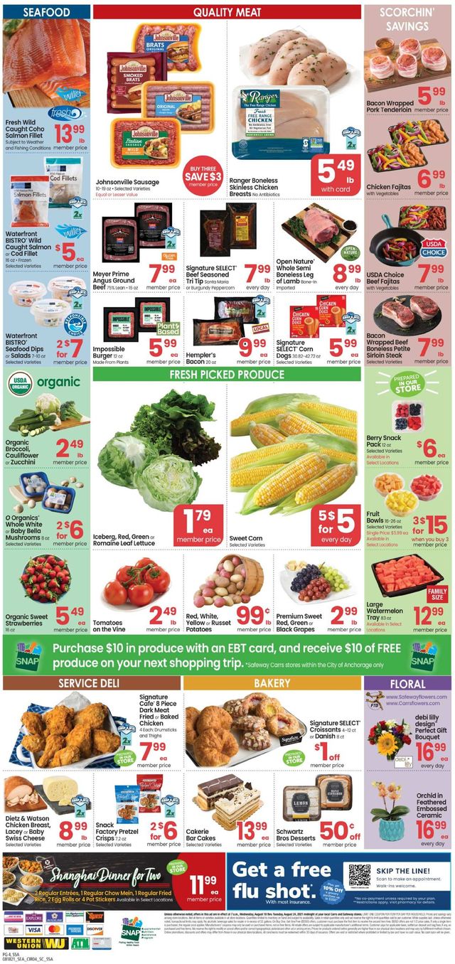 Carrs Ad from 08/18/2021
