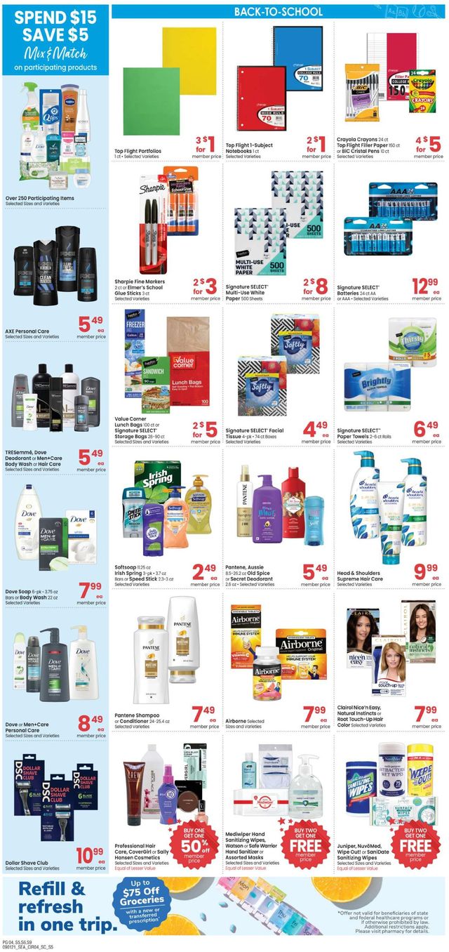 Carrs Ad from 09/01/2021