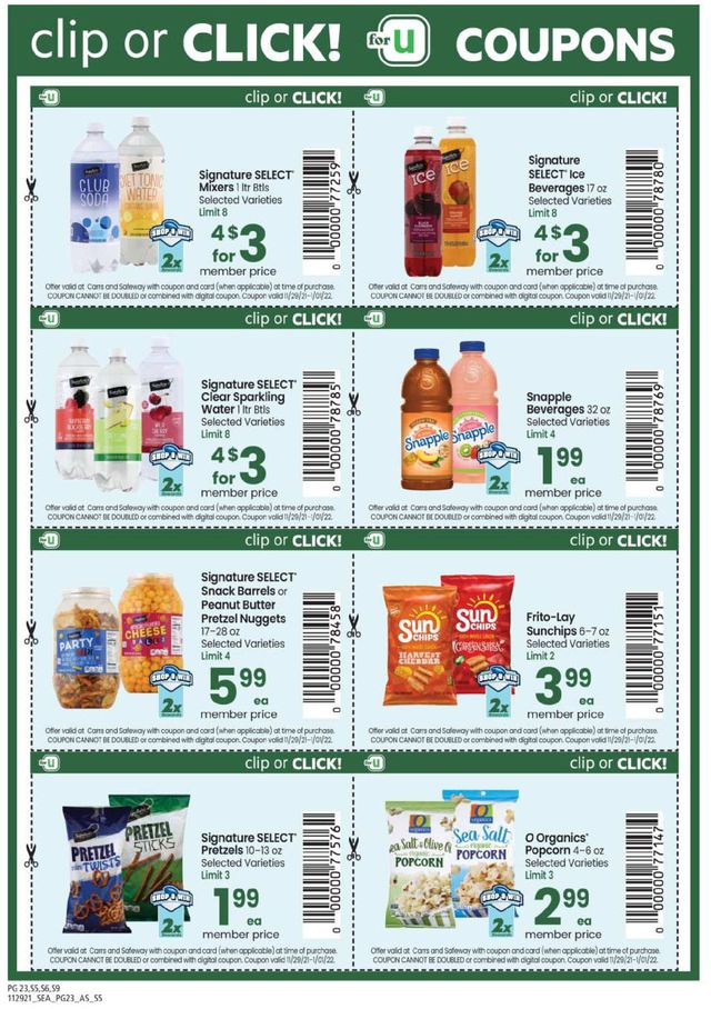 Carrs Ad from 11/29/2021