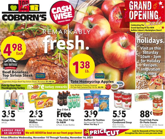 Cash Wise Ad from 11/10/2021