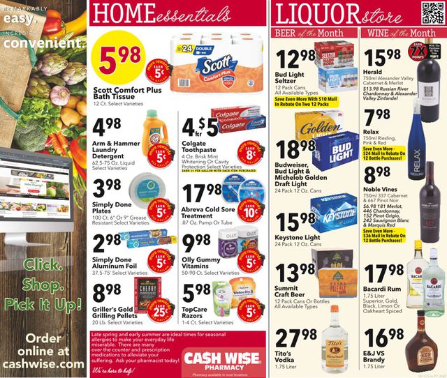Cash Wise Ad from 06/15/2022