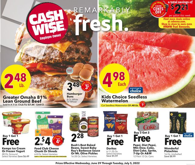 Cash Wise Ad from 06/30/2022