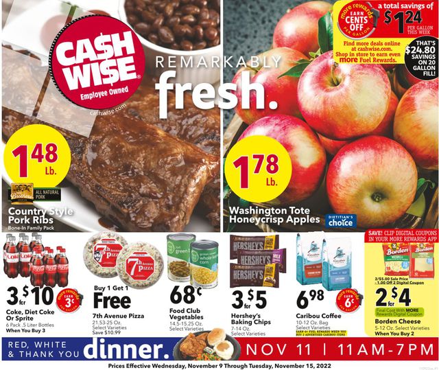 Cash Wise Ad from 11/10/2022