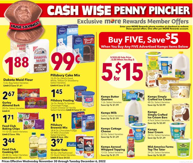 Cash Wise Ad from 12/01/2022