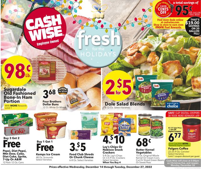 Cash Wise Ad from 12/15/2022
