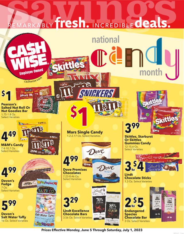 Cash Wise Ad from 06/06/2023
