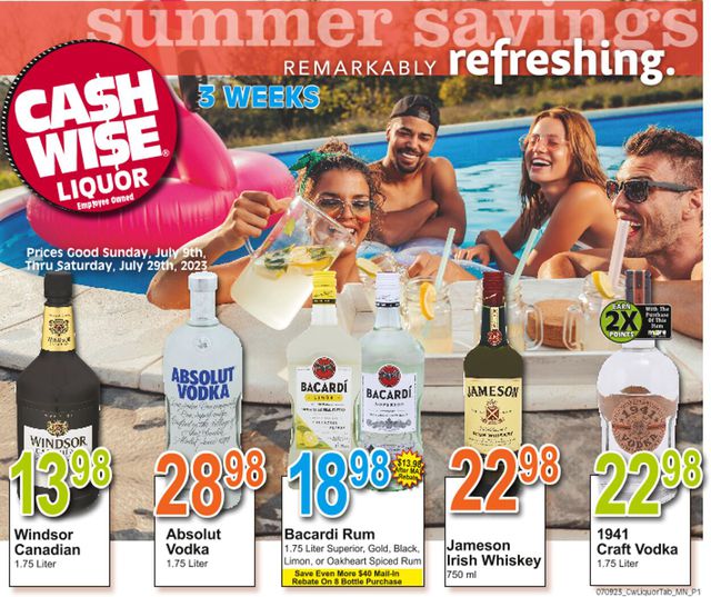Cash Wise Ad from 07/10/2023