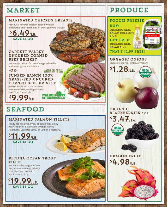 Central Market Ad from 03/11/2020