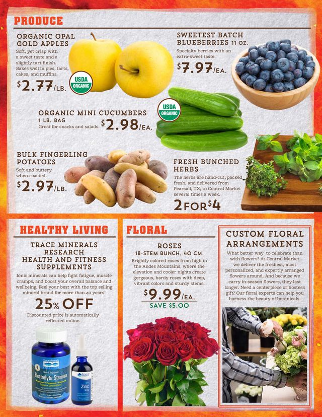 Central Market Ad from 11/11/2020