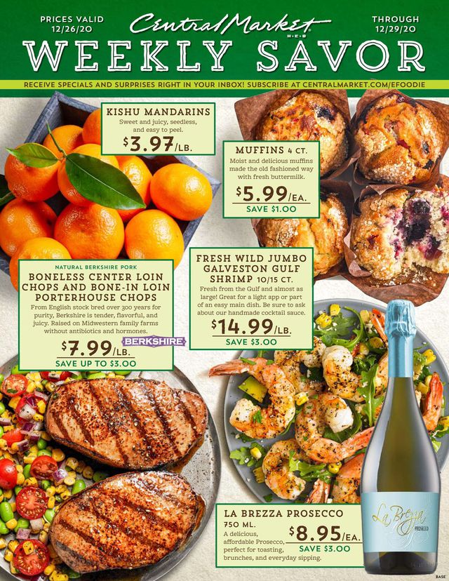 Central Market Ad from 12/26/2020