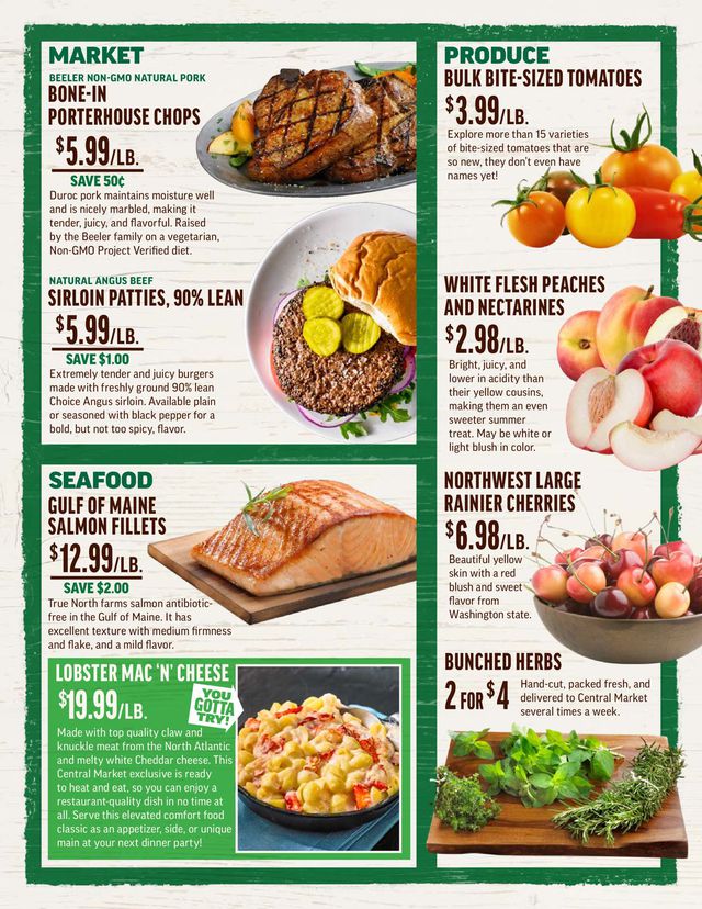 Central Market Ad from 06/23/2021