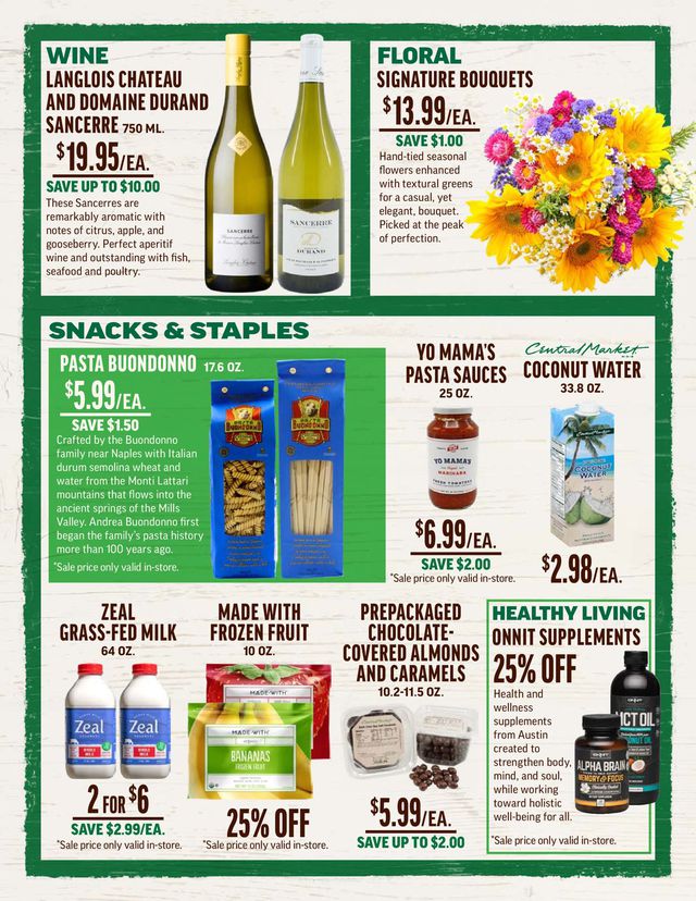Central Market Ad from 07/14/2021