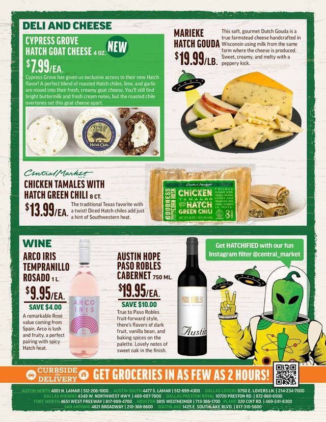 Central Market Ad from 08/04/2021