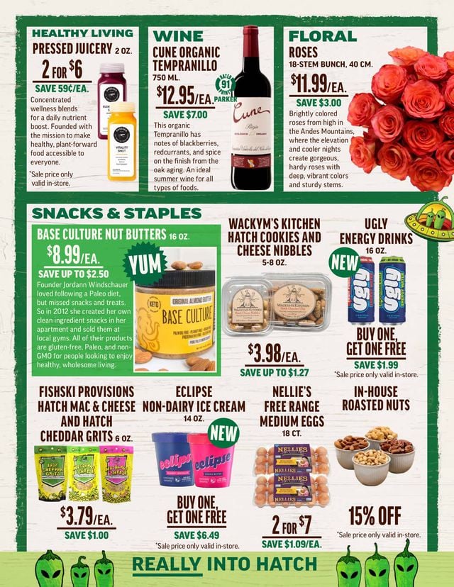 Central Market Ad from 08/18/2021