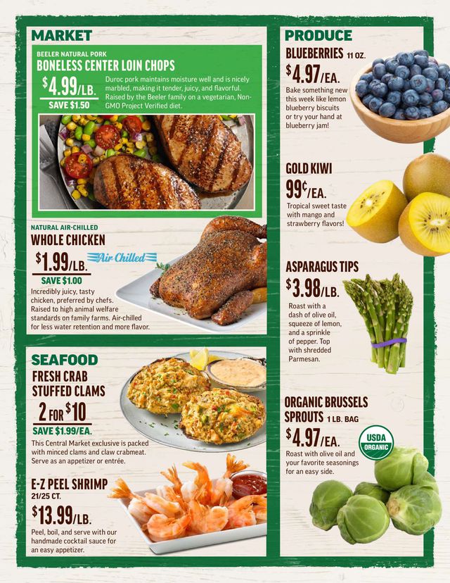 Central Market Ad from 11/03/2021