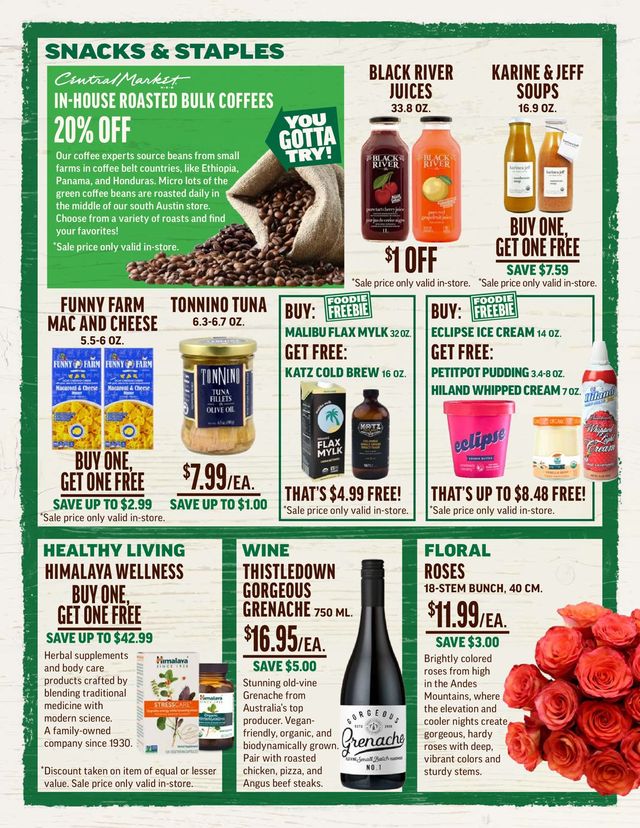 Central Market Ad from 02/23/2022
