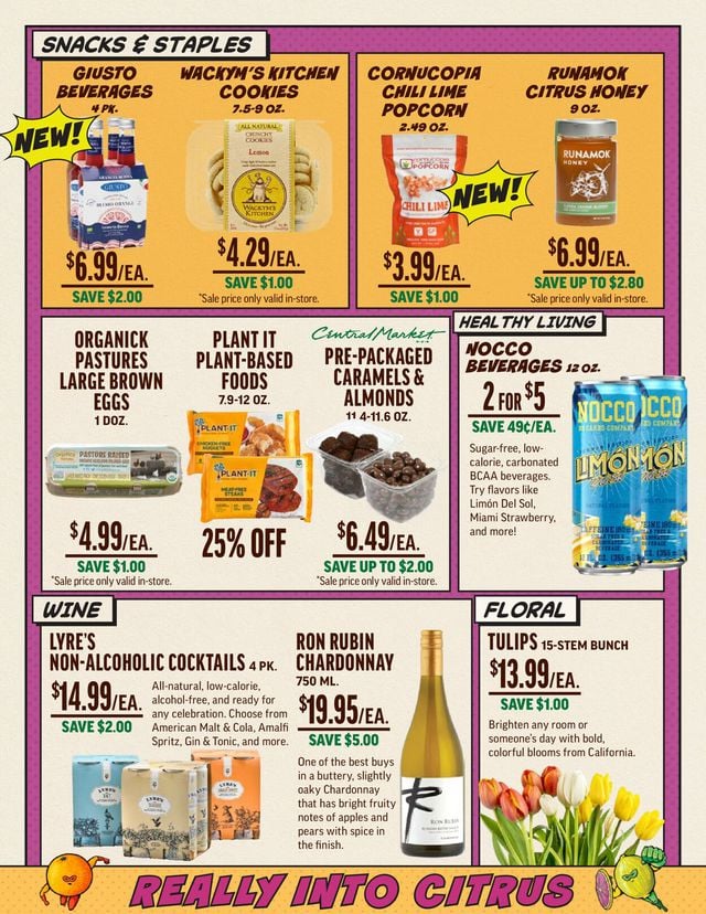 Central Market Ad from 01/11/2023