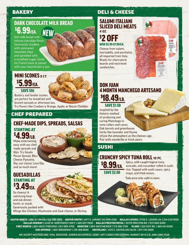 Central Market Ad from 02/01/2023
