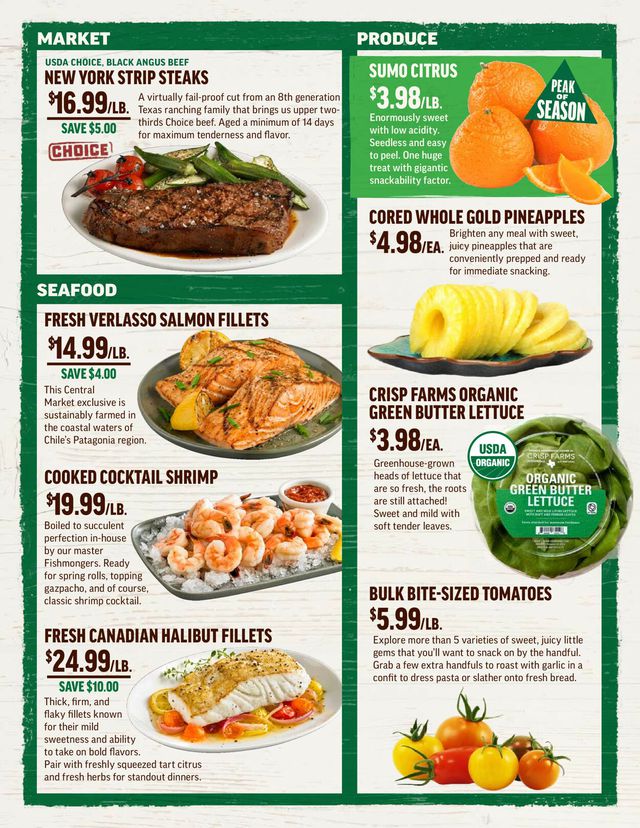 Central Market Ad from 02/15/2023