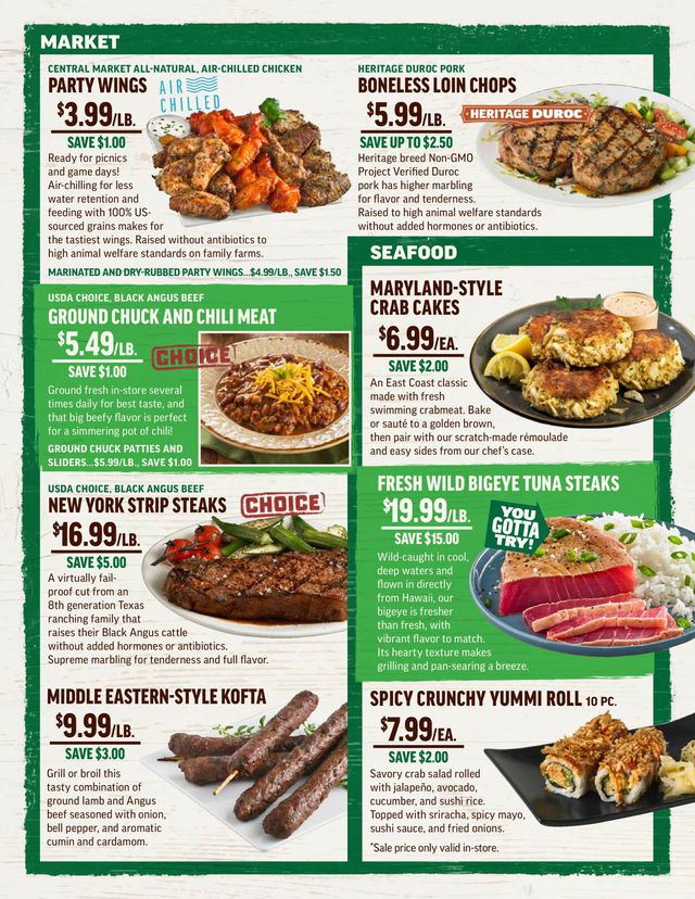 Central Market Ad from 03/29/2023