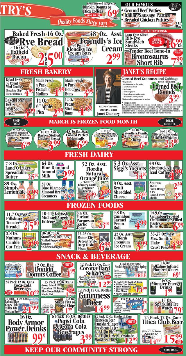 Chanatry's Hometown Market Ad from 03/14/2021