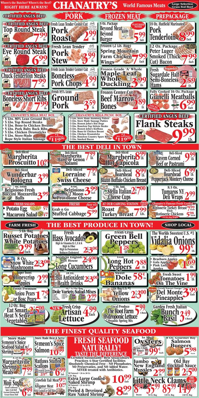 Chanatry's Hometown Market Ad from 05/02/2021