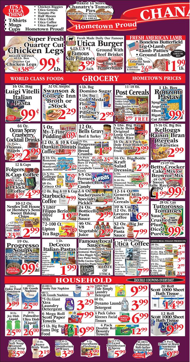 Chanatry's Hometown Market Ad from 11/14/2021