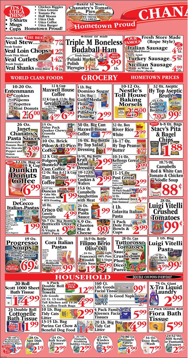 Chanatry's Hometown Market Ad from 01/23/2022