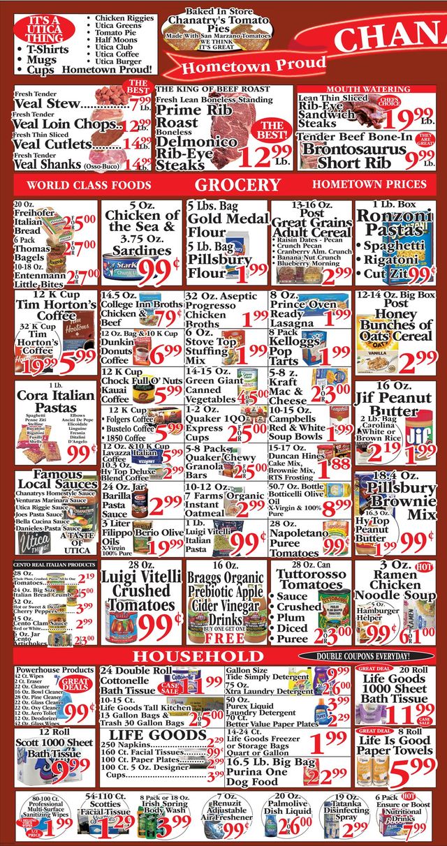 Chanatry's Hometown Market Ad from 02/13/2022