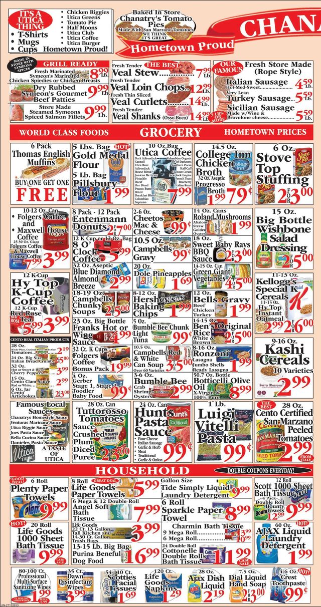 Chanatry's Hometown Market Ad from 02/27/2022