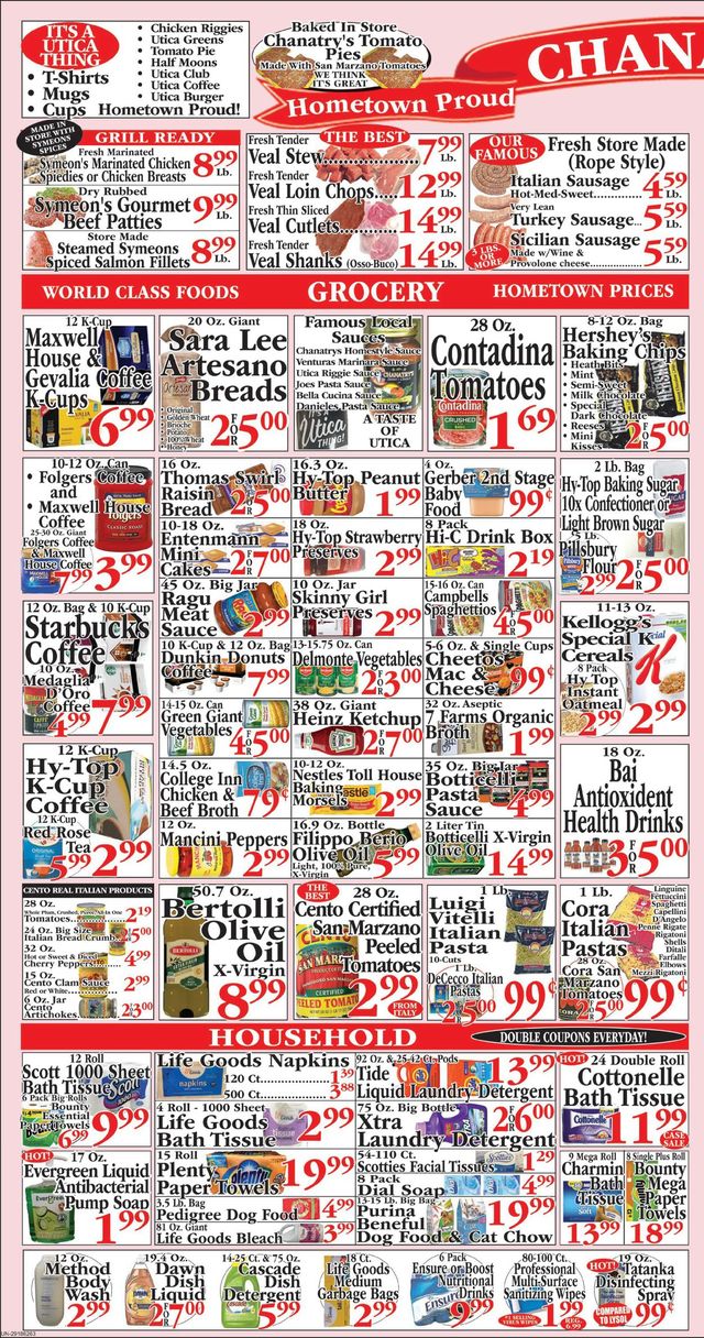 Chanatry's Hometown Market Ad from 04/03/2022