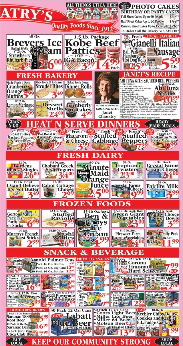 Chanatry's Hometown Market Ad from 05/15/2022